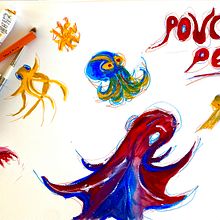 My project in Pictorial Sketchbook with Gouache course Ein Projekt aus dem Bereich Gouachemalerei von samantha71 - 23.04.2021