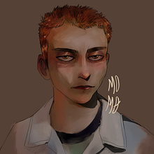 Nrebellischer Junge. Drawing, Digital Drawing, Traditional illustration, and Digital Illustration project by Momo Artista Con Crisis - 04.20.2021