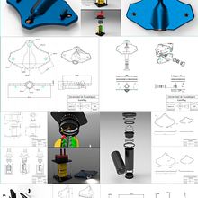 Diseño de Dron Acuatico . Design project by Yunisvan Marbar - 05.18.2018