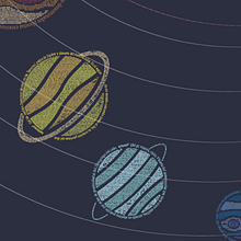 Caligrama Sistema Solar Ein Projekt aus dem Bereich Kalligrafie, Design, Plakatdesign, Informationsdesign, Digitales Design, Grafikdesign, T, pografisches Design, T und pografie von Karina Castañeda - 11.03.2020