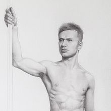 My project in Realistic Human Figure Drawing course. Pencil Drawing project by vicrufino - 04.21.2021