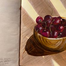Still Life. Acr, lic Painting, and Sketchbook project by Paula Escudero - 04.21.2021