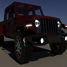 My project in Introduction to 3D Vehicle Modeling course. Un progetto di Animazione 3D e Modellazione 3D di Catalin Alexandru Chifan - 21.04.2021