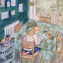 My project in Exploratory Sketchbook: Find Your Drawing Style course. Un proyecto de Ilustración tradicional de ceribridgeharrington - 21.04.2021