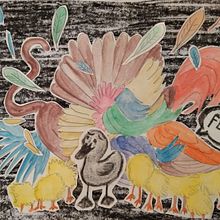  my Ugly Duckling. Een project van Traditionele illustratie van Sofia Yardley - 25.04.2021