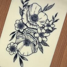 Mi Proyecto del curso: Tatuaje botánico con puntillismo. Un progetto di Design di tatuaggi e Illustrazione botanica di Meritxell Lorenzo Luis - 21.04.2021