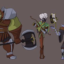 Mi Proyecto del curso: Introducción al diseño de personajes para animación y videojuegos. Un proyecto de Cómic, Concept Art y Dibujo digital de Eduardo Gómez Ruiz - 22.04.2021