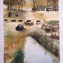 Mi Proyecto del curso:  Paisajes naturales en acuarela. Pintura em aquarela projeto de Ana Luisa Correa - 22.04.2021