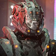 Cyber Soldier By Oscar creativo Ein Projekt aus dem Bereich 3D, 3-D-Animation, Farbausbesserung, 3-D-Design, Design von 3-D-Figuren, Digitale Illustration, 3-D-Modellierung, Werbung und Videospiele von Oscar Creativo - 22.04.2021