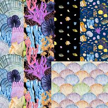 Mi Proyecto del curso: Diseño de patrones ilustrados. Un proyecto de Pattern Design de Cathalina Gallo - 22.04.2021