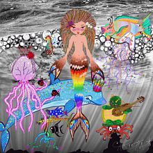 N°2-... a Mermaid?. Projekt z dziedziny Trad, c i jna ilustracja użytkownika Elektra Domitila - 22.04.2021
