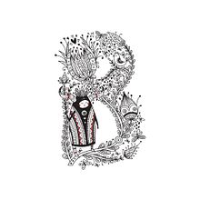 Buu & Luu Alphabet. Character Design, Children's Illustration, Digital Illustration, Traditional illustration, T, pograph, T, pograph, and Design project by Yuliia Bahniuk - 06.03.2017