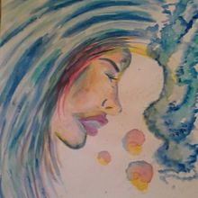 proyecto miguel. Watercolor Painting project by miguel nunuvero - 04.22.2021