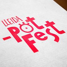 Lleida _potFest. Un proyecto de Br, ing e Identidad, Diseño de carteles y Diseño gráfico de Álex Martínez Ruano - 01.04.2021