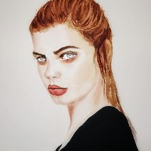 Mi Proyecto del curso: Retrato en acuarela a partir de una fotografía. Un proyecto de  de Victoria Beresi - 23.04.2021