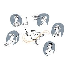 Future Patient Journey 2030. Un proyecto de Ilustración tradicional de Anže Pintar - 07.11.2019