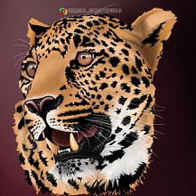 Leopard Ein Projekt aus dem Bereich Artistische Zeichnung von Carlos Martínez - 22.04.2021