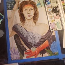 I See . Pictură în acuarelă de Jessica Eisenman Ms. - 04.23.2021