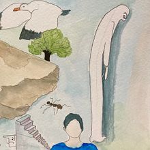 World Within. Traditional illustration, and Watercolor Painting project by Mina Abbasi Dinani - 04.21.2021