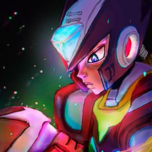 Projeto Final - Zero's legacy Protoman. Digital Drawing, Traditional illustration, and Digital Painting project by Romulo Pereira - 04.23.2021