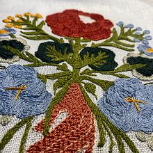 Mi Proyecto del curso: Técnica de bordado con paso atrás. Bordado projeto de Lileny Salazar Ulloa - 21.04.2021