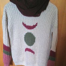 Una rebeca o cardigan con la misma técnica. Me encantó tanto hacerla como el resultado. . Fashion Design, Fiber Arts, DIY, and Crochet project by pepaperezdearmas - 04.23.2021