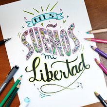 Caligrafía . Un progetto di  di Pamela Marín Muñoz - 08.04.2021