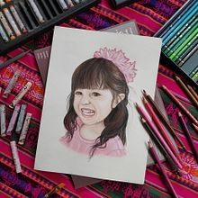 Retrato con Pastel y lapiz. Un progetto di  di Pamela Marín Muñoz - 23.04.2021