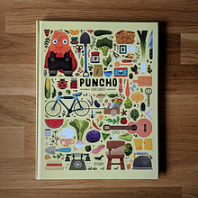 Puncho. Editorial Illustration project by Elena Serrato - 04.23.2021