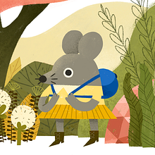 Lilly the Rat. Un projet de Conception de personnages et Illustration traditionnelle de Elena Serrato - 23.04.2021