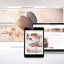 La casa de la calma. Un proyecto de Diseño Web de El estudio de Coco - 15.07.2021