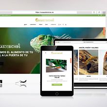 Cosas de bichos. Un proyecto de Diseño Web de El estudio de Coco - 01.08.2021