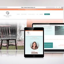 Ana Porras Psicología. Un proyecto de Diseño Web de El estudio de Coco - 10.07.2021