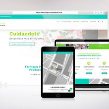 Farmacia puerta de la carne. Un proyecto de Diseño Web de El estudio de Coco - 15.08.2021