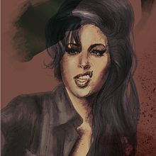 Il mio progetto del corso: Ritratto illustrato con Procreate di Amy Winehouse . % Maria Fontana tarafından hazırlanan Geleneksel illüstras, Ve on projesi - 04.23.2021
