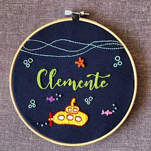 Letras bordadas. Embroider, and Lettering project by nati_vasquez_1 - 04.23.2021