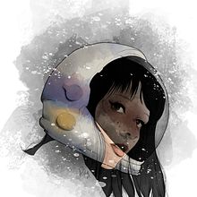 viajando por el espacio / pecera / geisha. Un progetto di Disegno digitale di andreutb.arqueo.art - 23.04.2021