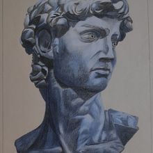 Dibujo de escultura. Un proyecto de Dibujo de Jeniffer Rosario - 23.04.2021