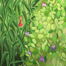 Un gran Jardín, o Arrietty. Un progetto di Disegno digitale, Illustrazione tradizionale e Pittura digitale di Miguel Molina - 24.04.2021