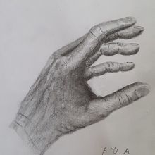 Hand /practice. Pencil Drawing project by Edit Mason - 04.24.2021