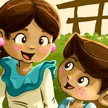 ¡Es qué somos muy pobres!. Editorial Illustration, Traditional illustration, Digital Illustration, and Children's Illustration project by Carlos Lozada - 04.24.2021