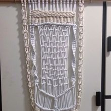 Mi Proyecto del curso: Introducción al macramé: creación de un tapiz decorativo. Een project van Craft van Elda Iglesias Valenzuela - 23.04.2021