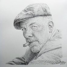 Retrato con lapiz. Fine Arts, Pencil Drawing, Portrait Drawing, and Editorial Illustration project by Miguel Angel Flores Flores - 04.24.2021