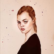 Mi Proyecto del curso: Retrato en acuarela a partir de una fotografía. Traditional illustration project by Katja Sonninen - 04.11.2021