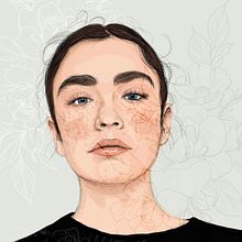 Woman. Un progetto di Illustrazione tradizionale e Disegno di ritratti di Maria Ingram - 24.04.2021