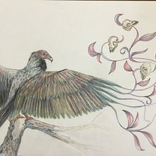My project in Surrealist Illustration Inspired by Nature course . % Ellyn Gaspardi tarafından hazırlanan Çizim projesi - 04.25.2021