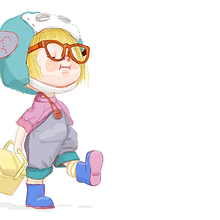 Little Doll. Un proyecto de Diseño de personajes e Ilustración infantil de Maria Ingram - 24.04.2021