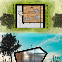 Architecture Plans and Facade. Architecture project by Larbi Salihi Alaoui - 04.24.2021