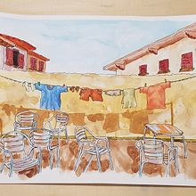 Camino de Santiago. Un progetto di Illustrazione tradizionale di Mike Shaw - 24.04.2021