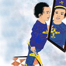 Soñar. Portrait Drawing, and Children's Illustration project by Liliana Barrera Pérez - 04.24.2021